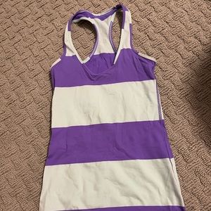 Size 4 lululemon stripped top